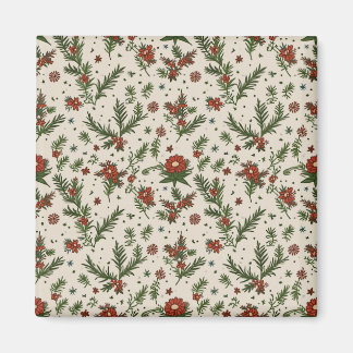 2 Inch Square Magnet for Christmas