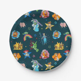 2 Infinity and Beyond Toy Story - Baby Shower Paper Plate