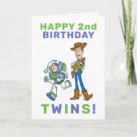 2 Infinity and Beyond Toy Story - Twins Birthday