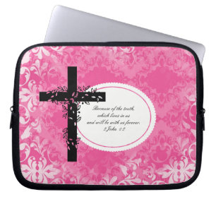 2 John 1:2 Laptop or Netbook Carrier Sleeve