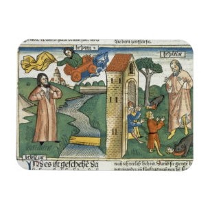 2 Kings 2 1-24 Elijah ascends to Heaven in a whirl Magnet