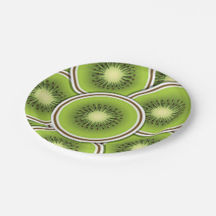 2 Kiwi Paper Plate