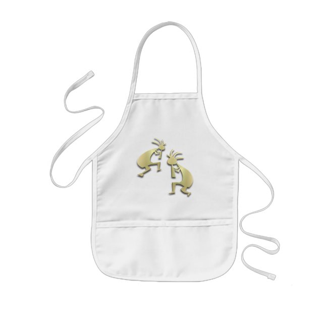 2 Kokopelli #18 Kids Apron (Front)
