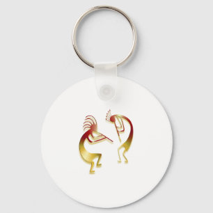 2 Kokopelli #40 Keychain