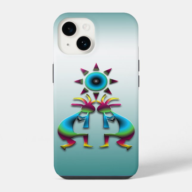 2 Kokopelli #41 iPhone Case (Back)