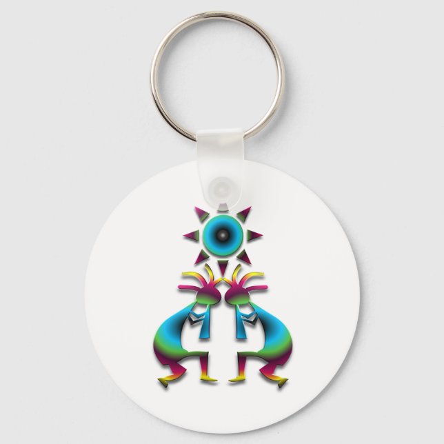 2 Kokopelli #41 Keychain (Front)