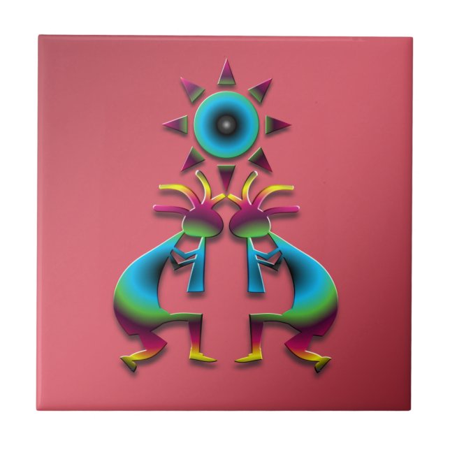 2 kokopelli #41 tile (Front)