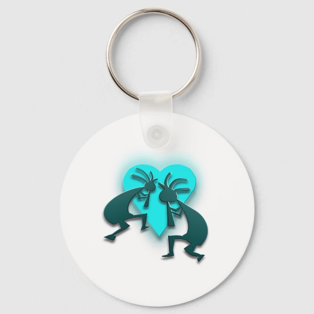 2 Kokopelli #54 Keychain (Front)
