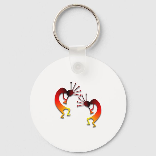 2 Kokopelli #64 Keychain (Front)