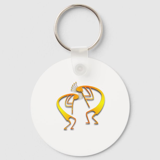 2 Kokopelli #65 Keychain (Front)
