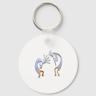 2 Kokopelli #69 Keychain
