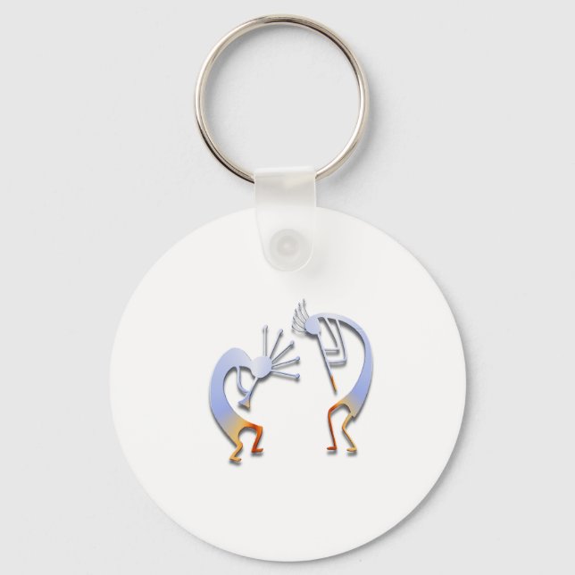 2 Kokopelli #69 Keychain (Front)