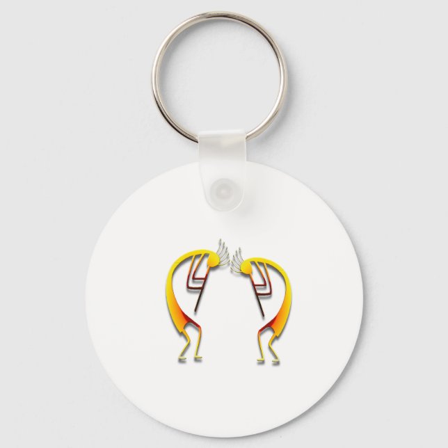 2 Kokopelli #70 Keychain (Front)