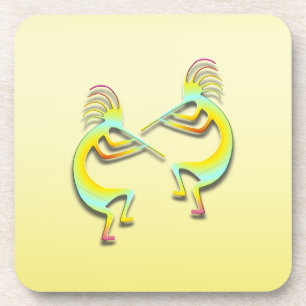 2 Kokopelli #86 Coaster