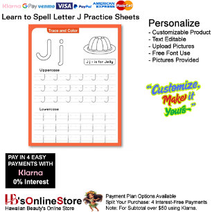 2 Learn To Spell Letter J Teacher Home Schooling