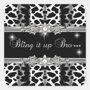 2 Lisa Bling Sticker Small Square