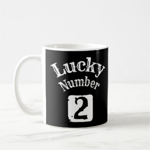 2 - Lucky Number 2 Luck Coffee Mug