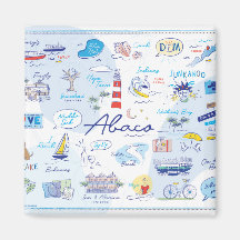 2 " Magnet- "The ABC's of Hope Town"