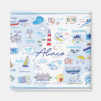 2 " Magnet- "The ABC's of Hope Town" Magnet