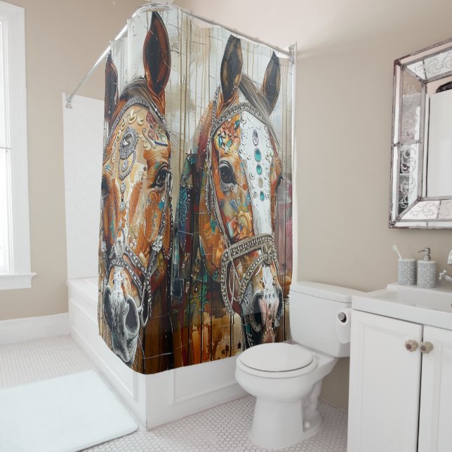 2 Majestic Horses  (In Situ)