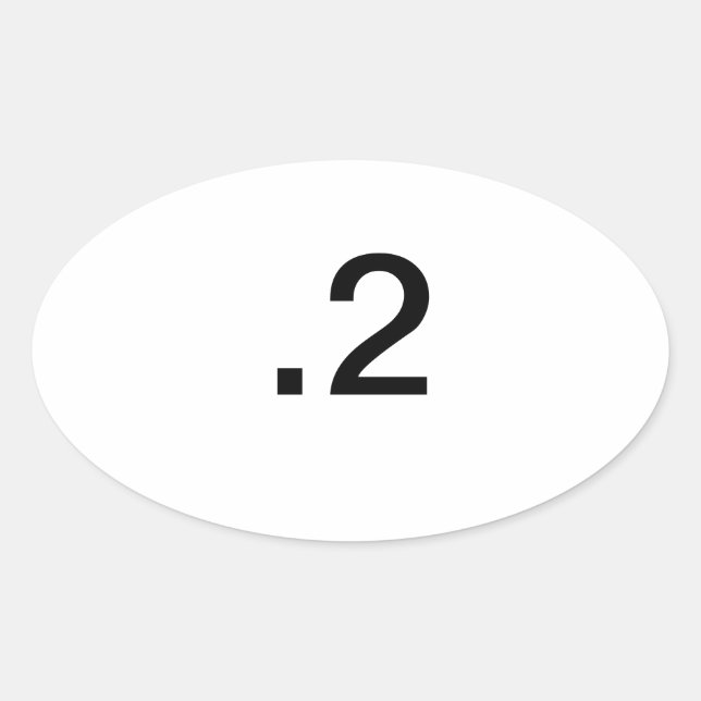 .2 marathon running sticker (Front)