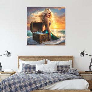 #2 Mermaid Life Canvas Print