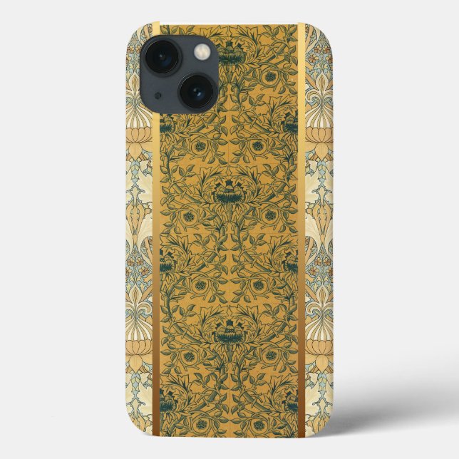 2 motifs floraux par William Morris Coque ipad (Verso)