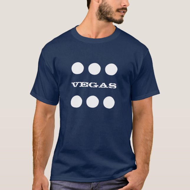 2 ont dégrossi T-shirt de matrices de vegas (Devant)