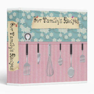 2" Our Family's Recipes Binder