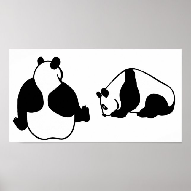 2 pandas poster (Front)