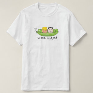 2 Peas in a pod - Add your own text! T-Shirt