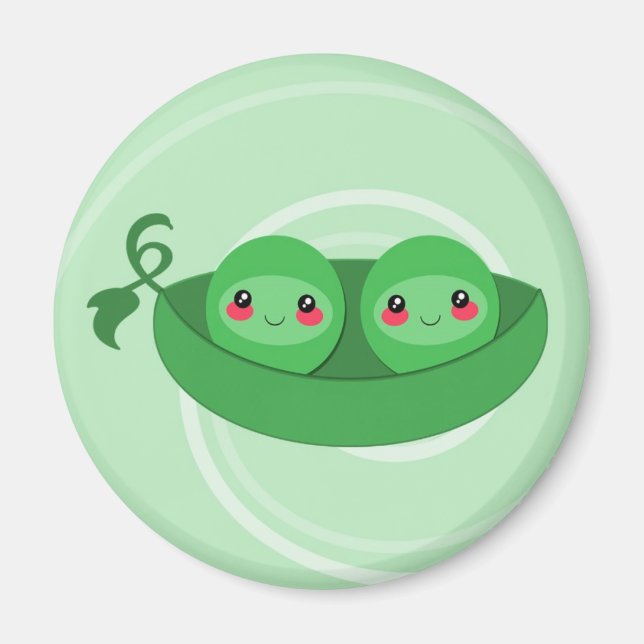 2 PEAS in a POD - magnet (Front)