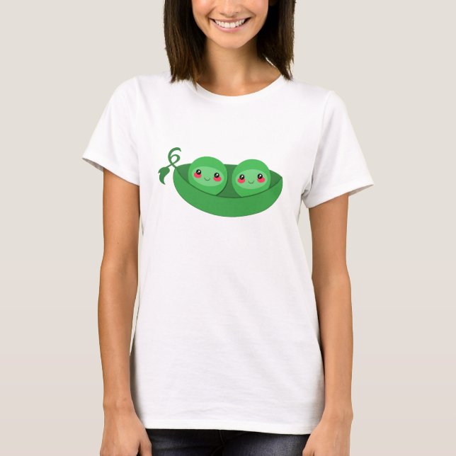2 PEAS in a POD - t-shirt (Front)