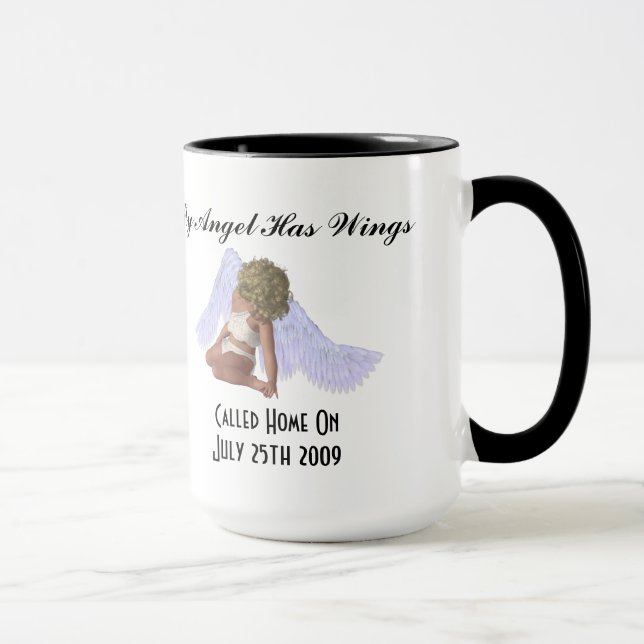 #2 Personalize Your Wings Mug (Right)