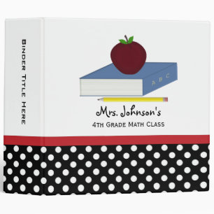 2" Personalized : Teachers Binder