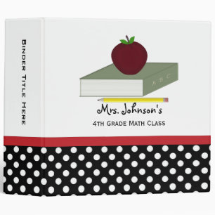 2" Personalized: Teachers Binder