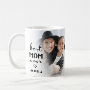 2 Photo Best Mom Ever Coffee Mug