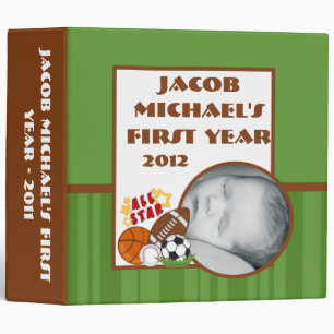 2" PHOTO Binder Scrapbook All-star Green