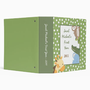 2" PHOTO Binder Scrapbook Safari Adventure