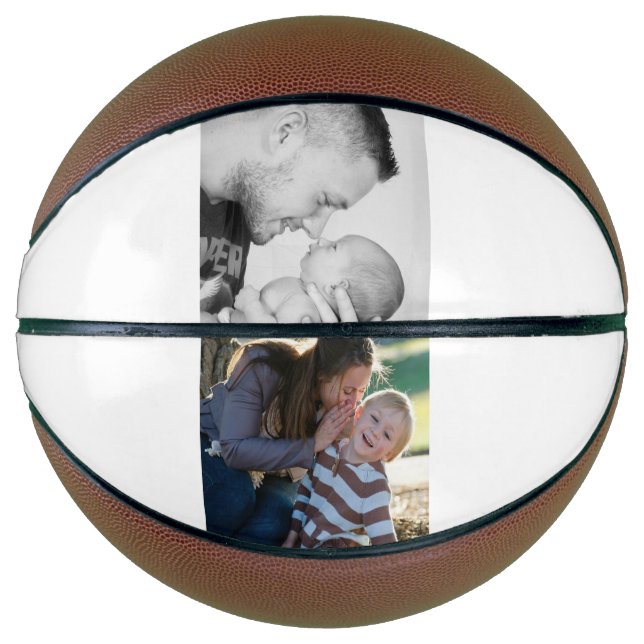 2 Photo Custom  Basketball (Front)
