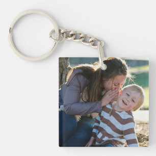 2 Photo Custom Keychain