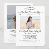 2 Photo Drive-By Graduation Party Car Parade