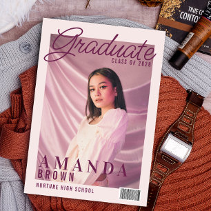 2 Photo Elegant Magazine GRAD Faire-part 2025