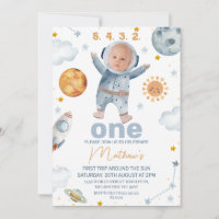 2 Photo First Trip Around the Sun 1st Birthday