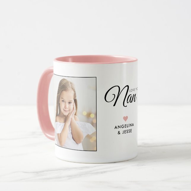 2-Photo Love You Nan/Nana/Granny/Other Mug (Front Left)