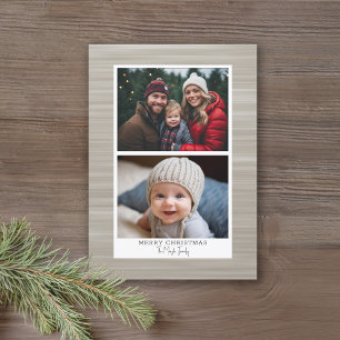2 Photo Modern Abstract - Instant Download and Holiday Card