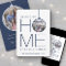 2 Photo New Home Address Modern Navy Blue Moving