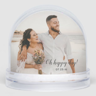 2 Photo Snow Globe