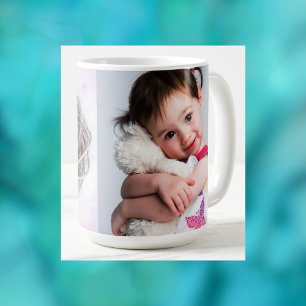 2 Photos: Child, Boyfriend, Spouse, Mom or Pet Coffee Mug