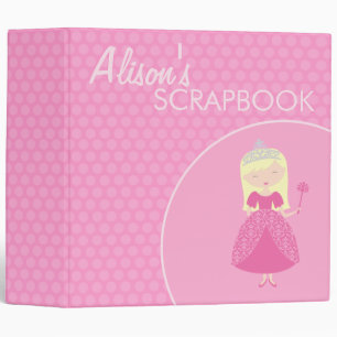 2" Princess Scrapbook Binder
